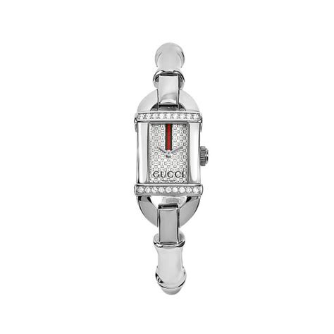 gucci 6800|Gucci 6800 Silver Dial Stainless Steel Bangle Ladies .